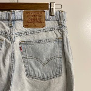 Vintage high waisted red tag Levi 550’s